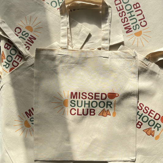 Tote Bag Missed Suhoor Club | Funny Ramadan Gift