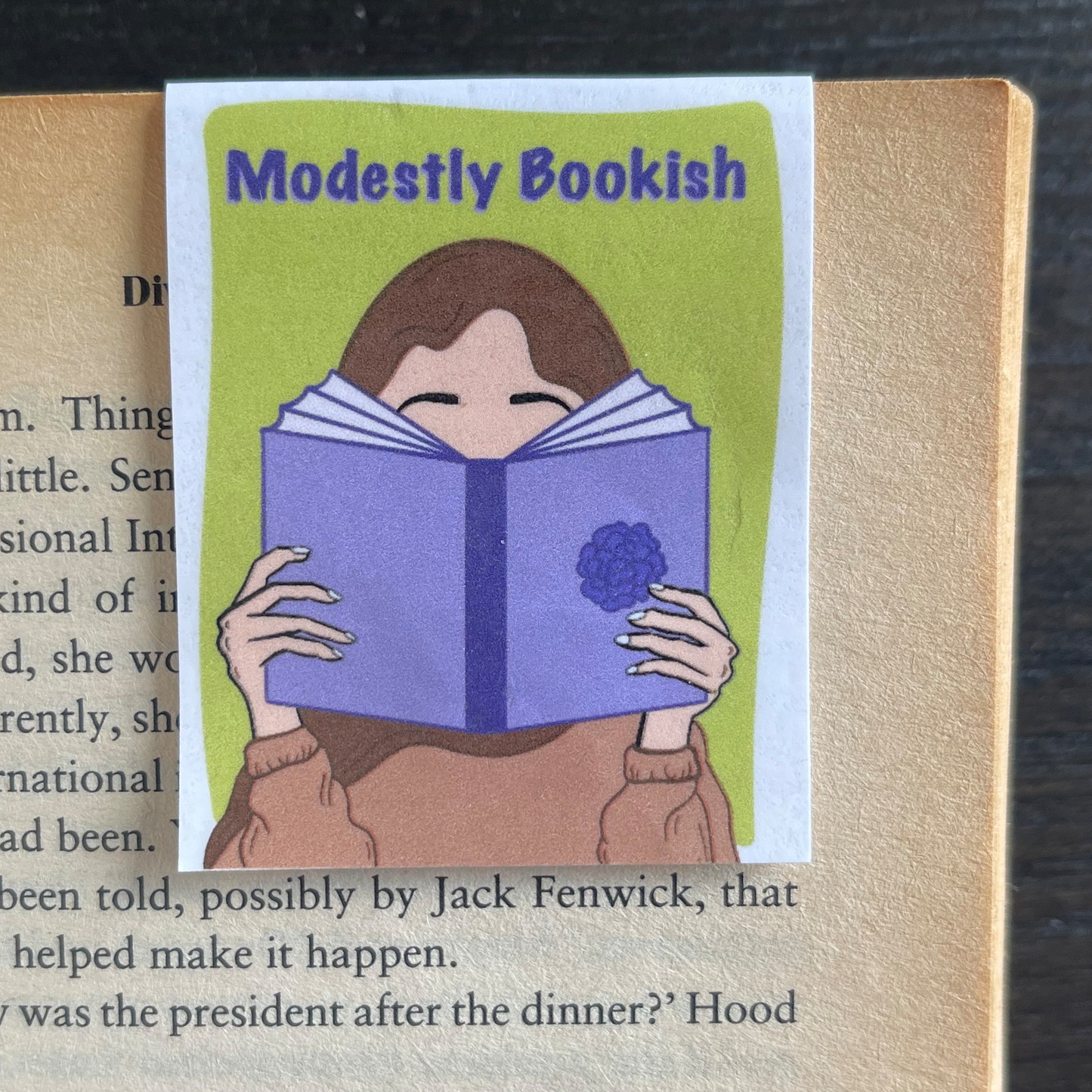 Magnetic Bookmark | Modestly Bookish